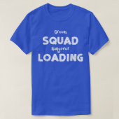 Trouw Bruidegom Squad kater aan het ladenHuwelijk  T-shirt (Design voorkant)