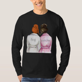 Trouw Bruidsfeest Bruidsmeisje Eer 5 T-shirt