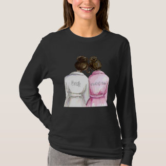 Trouw Bruidsfeest Bruidsmeisje Eer 7 T-shirt