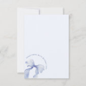 Trouw Bruidsfeest Dank Je Kaart (Achterkant)