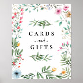 Trouw Bruidsfeest Kaarten Cadeaus Bord Poster (Voorkant)