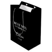 Trouw bruidsjonker cadeautas (Achterkant Gekanteld)