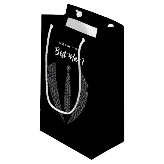 Trouw bruidsjonker cadeautas (Voorkant Gekanteld)