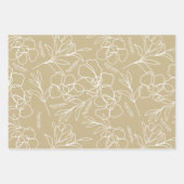 Trouw-, Bruidsjurk Inpakpapier Set Vel (Voorkant 3)