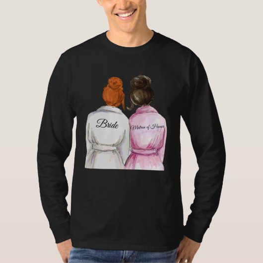Trouw & Bruidsuitstap  Ere-matrones 5 T-shirt (Voorkant)