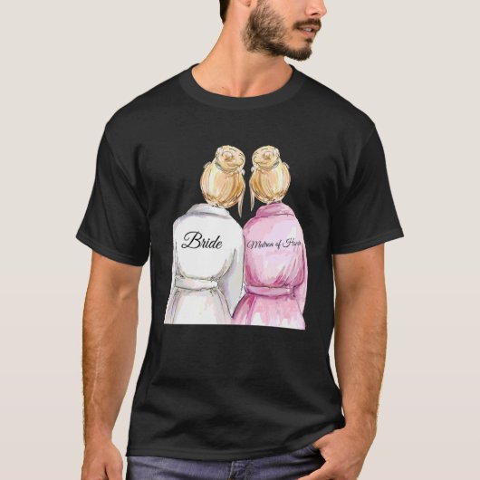 Trouw & Bruidsuitstap Ere-matrones 8 T-shirt (Voorkant)