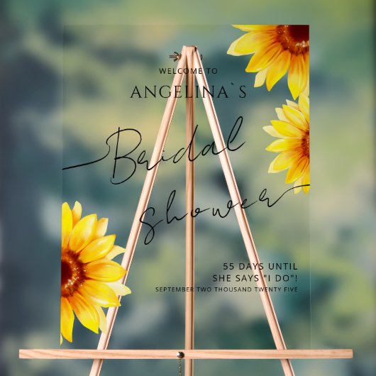 Trouw Bruiloft Acrylaat Bord WELKOM (Neutraal)