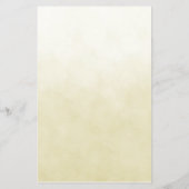 Trouw Bruiloft Bingo met Waterverf Zonnebloemen Flyer (Achterkant)