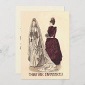 Trouw Bruiloft bruidsmeisjes en bruidsjonkers anti Kaart (Voorkant / Achterkant)