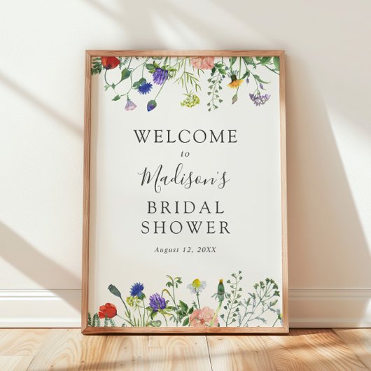 Trouw Bruiloft Bruidsuitnodiging Welcome Bord Poster