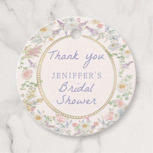 Trouw Bruiloft Dank Je Wel Bedankjes Labels (Voorkant)