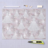 Trouw Bruiloft Jurk Pastel Glitter Lichtjes Tissuepapier (Craft)