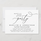 Trouw Bruiloft Vluchten Na Feest Kaart (Voorkant)