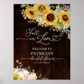 Trouw Bruiloft Welcome Bord Poster (Voorkant)