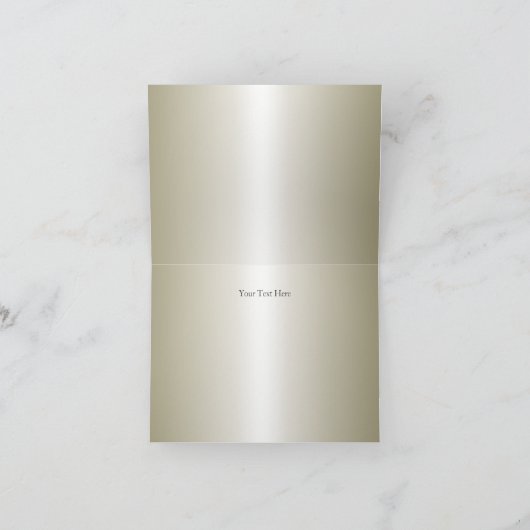 Trouw Bruilofts Bruidsshower Dank Je Kaart (Binnen)