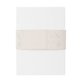 Trouw Buikband Schedels Oude Rozen Wit Uitnodigingen Wikkel (Achterkant Voorbeeld)