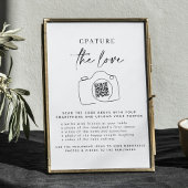 Trouw Capture The Love | Foto Delen QR Code  Poster