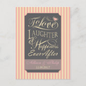 Trouw citaat ontwerp uitnodiging briefkaart (Voorkant)