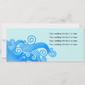 Trouw Cruise Bestemming Trouw Uitnodiging (Achterkant)