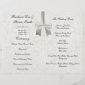 Trouw Damast Antiek Wit Trouw Oude Kant (Achterkant)