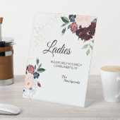 Trouw Damesbadkamer Zomerfeest Reclamebord Met Voetstuk (Insitu)