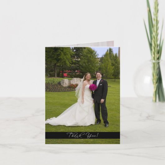 Trouw Dank Je Bedankkaart (Voorkant)