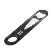 Trouw Dank Je Bridesman Tuxedo Flesopener Speed Flessenopener (Voorkant Gekanteld)