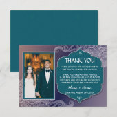 Trouw Dank Je Henna Foto Arabische Trouw Save The Date (Voorkant / Achterkant)