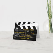 Trouw Dank Je Wel Film Thema Bedankkaart (Voorkant)