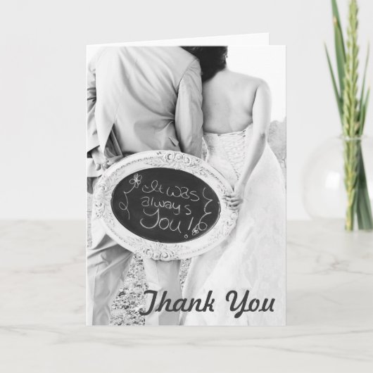 Trouw Dankkaartjes Bedankkaart (Voorkant)