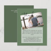 Trouw Dankkaartjes Met Foto Virtueel Digitaal (Voorkant / Achterkant)