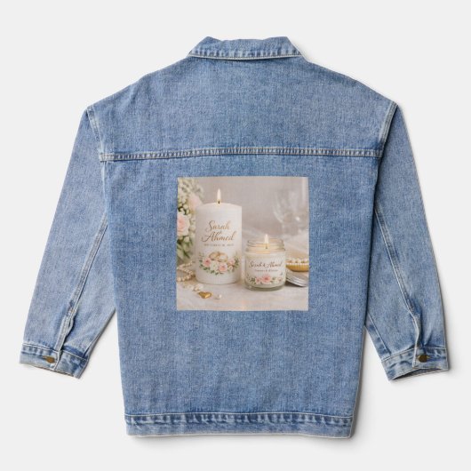 Trouw Denim Jassen Elegant Jacket (Achterkant)