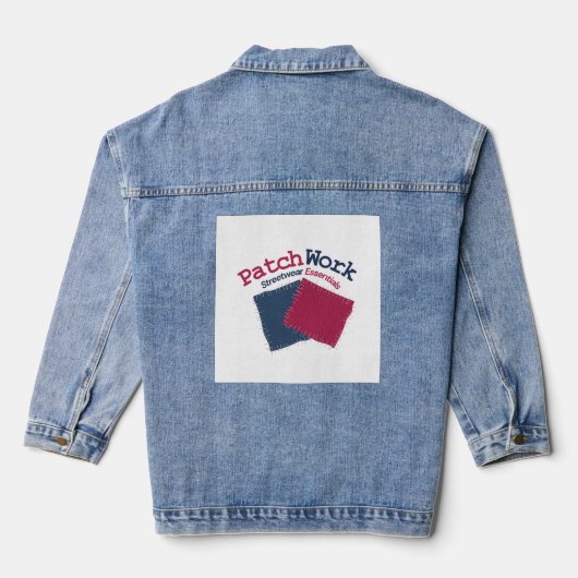 Trouw Denim Jassen Jacket (Achterkant)