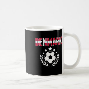 Trouw Denmark Voetbalfans T-shirt - Steun Deens Koffiemok