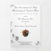 Trouw Eenheid Latijn MasTrifold Brief Vouw Program Drieluik Programma