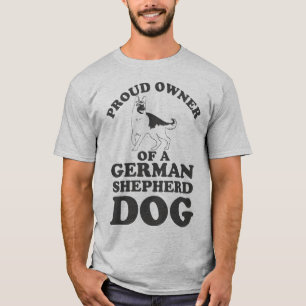 Trouw Eigenaar Van Een Duitse Herdershond 2 T-Shir T-shirt