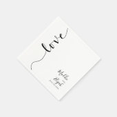 Trouw, Elegant, Eenvoudig, Typografie, Script, Servet (Hoek)
