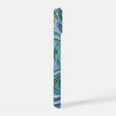 Trouw engel woordkunst aangepaste iPhone hoes 15 Case (Rechterkant)