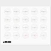 Trouw Envelope Zegell sticker (Vel)