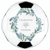 Trouw eucalyptus groenkrans namen voetbal (Voorkant)