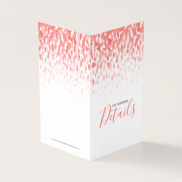 Trouw evenement details gast koraal kunst schema p kaart