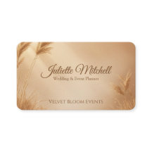 Trouw & Evenementen Planner Bedrijfskaart Blush Ta