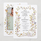 Trouw Evergreen Elegance Kaart (Voorkant / Achterkant)