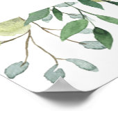 Trouw Faith greenery 1 kor 13  Poster (Hoek)