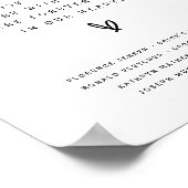 Trouw Familie Herdenkingsbord E100 'Ter nagedachte Poster (Hoek)