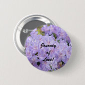 Trouw favor knopen Reis van Liefde Lavendel Ronde Button 5,7 Cm (Voorkant /achterkant)