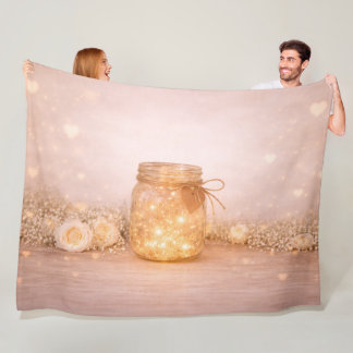 Trouw Feeërieke Lichtjes Knus Dekensprei Fleece Deken