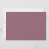 Trouw Floral Simplicity 1 Dusk Mauve Bedankkaart (Achterkant)