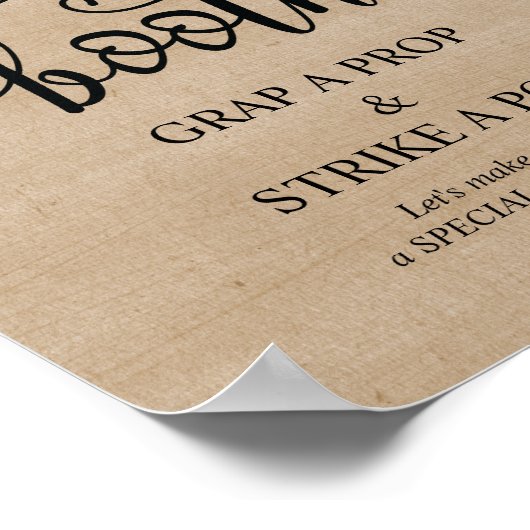 Trouw Fotohokje Bord Poster met Landelijke Wijnran (Hoek)