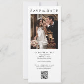 Trouw Fotohokje QR-code Save The Date (Achterkant)